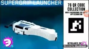 Qr коды арен и запускателей Бейблейд бёрст