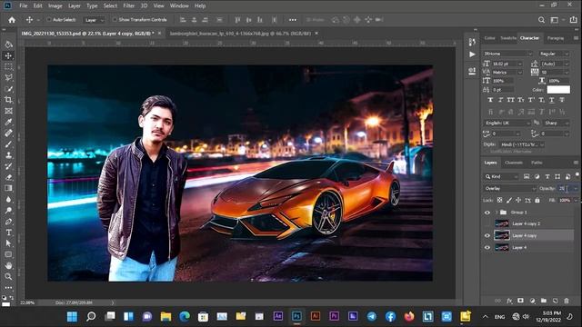 How To Create a Grand Theft Auto (GTA 5) Effect in Photoshop смотреть онлайн
