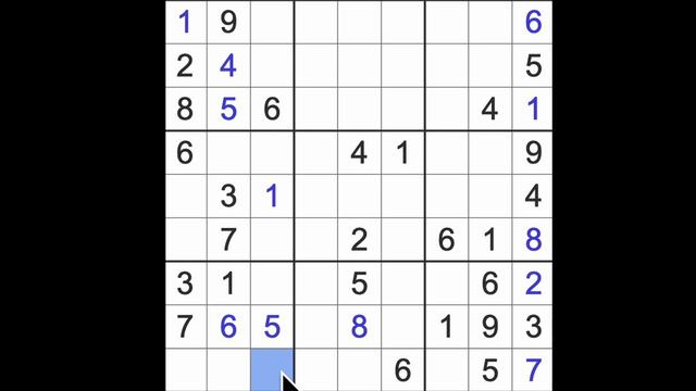 Sudoku solution – New York Times 8 February 2024 Hard level смотреть онлайн