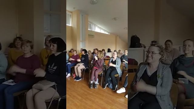 Поздравление Марины Поляковой в Екатеринбурге!!! сегодня закончился семинар 👍 смотреть онлайн