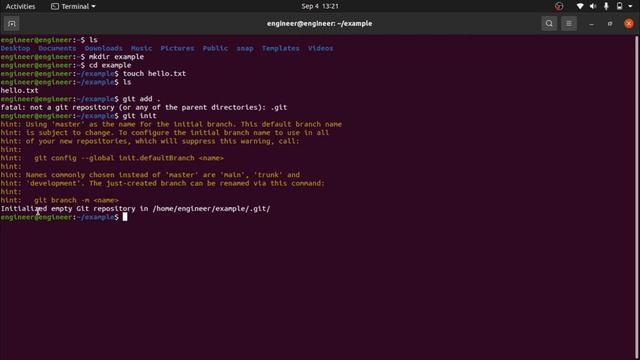 How to initialize git in non-git folder | solution to "fatal : not a git repository" смотреть онлайн