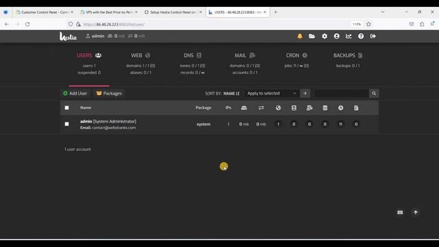 How to Install Hestia Control Panel on Contabo Cloud VPS Running Debian 11 смотреть онлайн