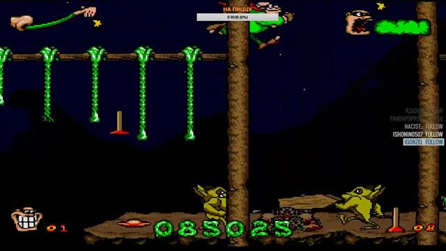 🔴 Играю в SEGA MEGA DRIVE 2 ▶ Boogerman