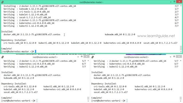 Configure Kubernetes Cluster with Docker on Linux using Kubeadm - Kubernetes Tutorial Part 2 смотреть онлайн