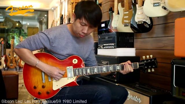 รีวิว Gibson Leo' Les Paul Reissue59 1980 Limited By อ.โอ๊ต Guitar Coach смотреть онлайн