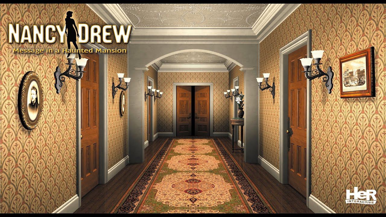 Прохождение Nancy Drew Message in a Haunted Mansion без комментариев часть 1
