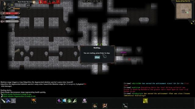 Let's Play Tales Of Majeyal *Insane* Necromancer - Caster The Skeleton Master - Episode 1