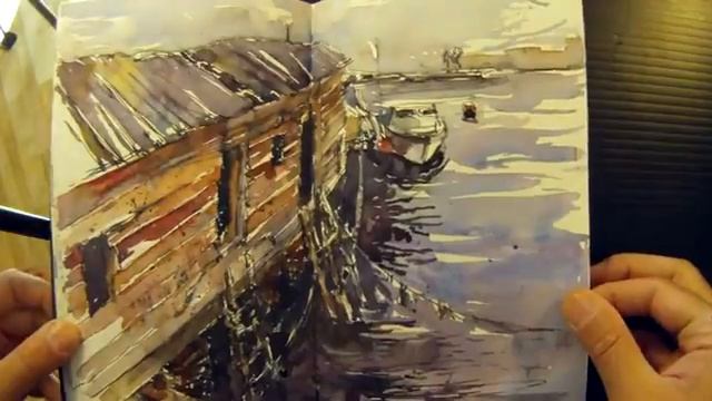 Stillman & Birn Alpha Sketchbook with Marc Holmes смотреть онлайн