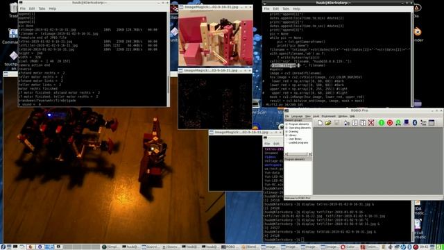 fischertechnik TXT controller : Mirft2 #131 - Connection, OpenCV, blob, HSV, value, Blender, more смотреть онлайн