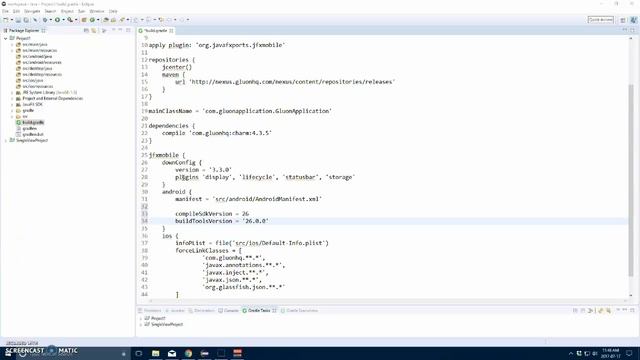 How to make a JavaFX Android App смотреть онлайн
