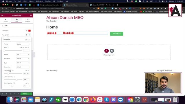 Elementor Element or Widget, Style, Advance | WordPress Complete Course for Beginners to Advance смотреть онлайн