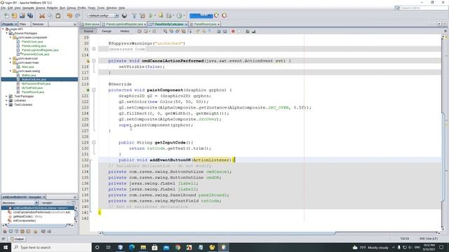 Java Swing UI Design - Register and Verify Code With Email (Part 2) смотреть онлайн