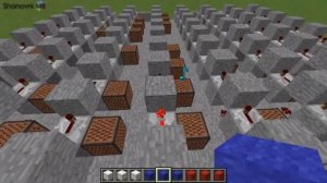 «Россия — священная наша держава...» — государственный гимн России на нотных блоках в Minecraft