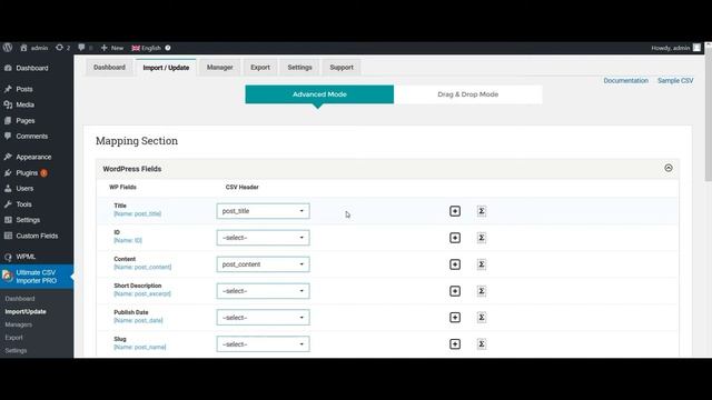 How to import CSV data into wpml multilingual CMS смотреть онлайн