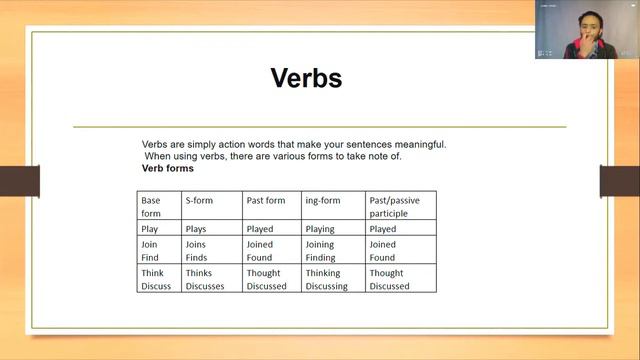 The basic forms of verb(root ,third-person singular ,present participle ,past participle смотреть онлайн