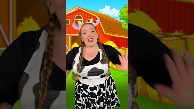 Подпевайте Олд Макдональду, классическому детскому стишку 🐷🐮🐔🐑 #шорты #oldmacdonald