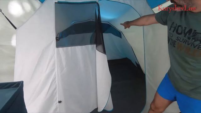 Палатка Arpenaz Family 4.1 Перед покупкой обязательно смотреть! смотреть онлайн
