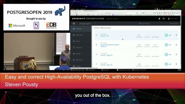 PostgresOpen 2019 Easy And Correct High Availability PostgreSQL With Kubernetes смотреть онлайн