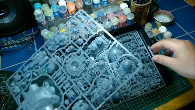 Warhammer 40k, Knight Valiant Unboxing, смотреть онлайн