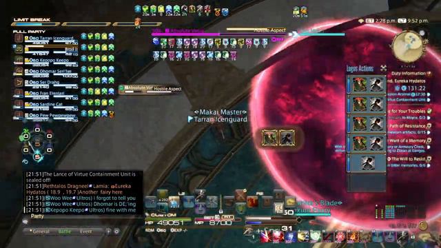 FINAL FANTASY XIV Death Unto Dawn Part 2 BA Clear #7 смотреть онлайн