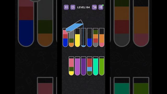 Water Sort Puzzle   Level 184