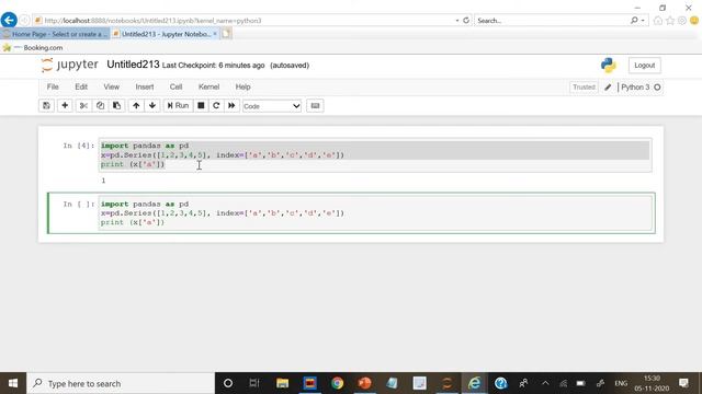 Python Pandas | Data Structure | Series | Retrieve Data Using Label or Index | Python tutorial 87 смотреть онлайн