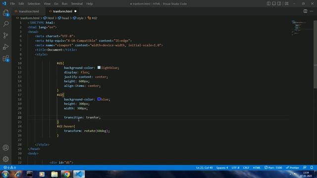 Lecture 33 : CSS Transform Property | Marathi смотреть онлайн