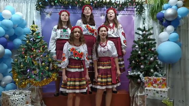 Старша вокальна група "Барви" - колядка "Свята ніч" слова - Йозеф Мор, музика - Франц Грубер. смотреть онлайн