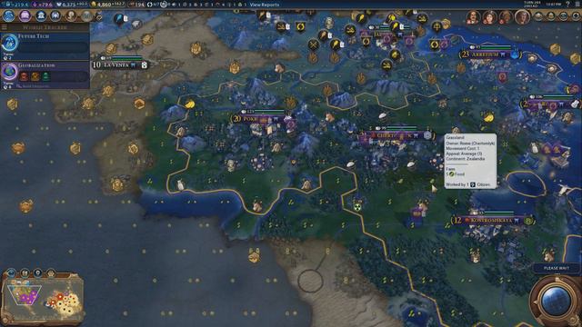 Civ VI Rome Lets Play Part 13: The Army of Cthulhu! смотреть онлайн