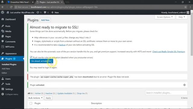 How to Add SSL (HTTPS) on WordPress Website in 1 Minute смотреть онлайн