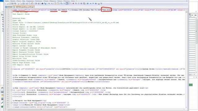 Технология перевода: кратко о файлах *.xml смотреть онлайн