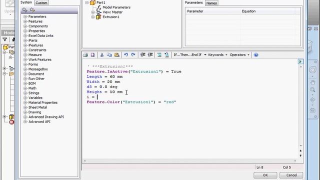 01 AUTODESK INVENTOR ilogic ( Tutorial Info ) смотреть онлайн