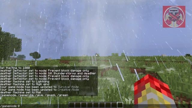 Mod Showcase #4: Weather, Storm, Tornadoes Mod (Minecraft 1.12.2) смотреть онлайн
