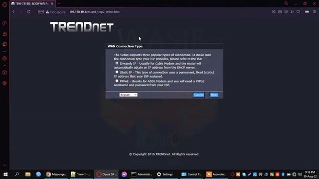 TRENDNET TEW-731BR WiFi Router Setup with Username and Password (PPPOE) смотреть онлайн
