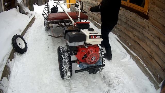 Новая техника в хозяйстве.Мотоблок 