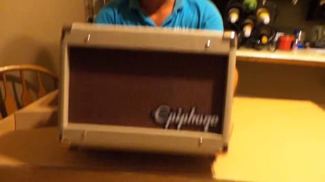 Guitarra epiphone unboxing (regalo de aniversario) смотреть онлайн