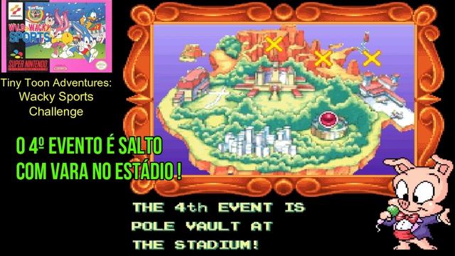 Tiny Toon: Wacky Sports - Super Nintendo. Detonado com todos os eventos e legendas em português. смотреть онлайн