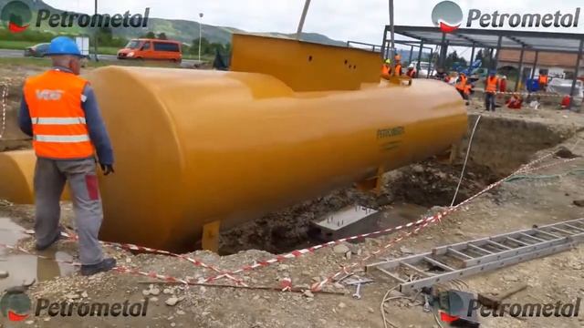 Установка подземных резервуаров в Румынии смотреть онлайн