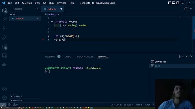 TypeScript Index Signature смотреть онлайн
