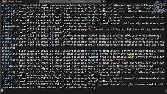 Traefik V2. Reverse Proxy и LoadBalancer для контейнеров в динамическом окружении. смотреть онлайн