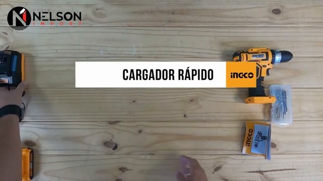 KIT TALADRO INALAMBRICO 20V INGCO смотреть онлайн
