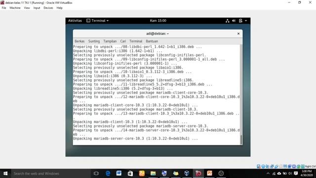 Konfigurasi Database Server Pada Debian 9.2.1 смотреть онлайн