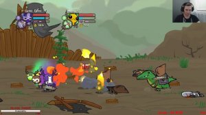 Castle Crashers прохождение в кооперативе #1