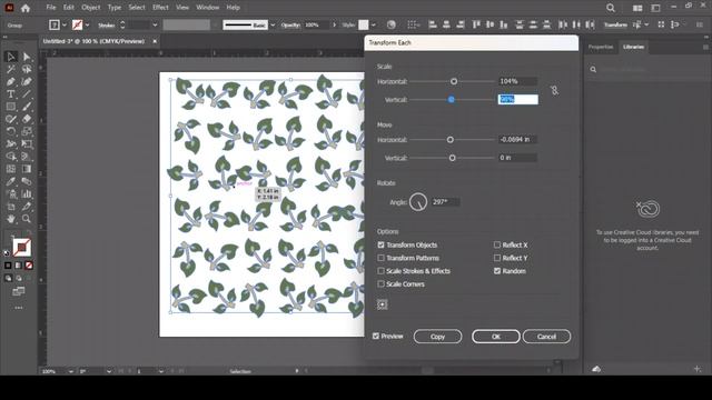 How To Make Random Repeat Pattern In Illustrator| Illustration Pattern Design|#digital #illustrator смотреть онлайн