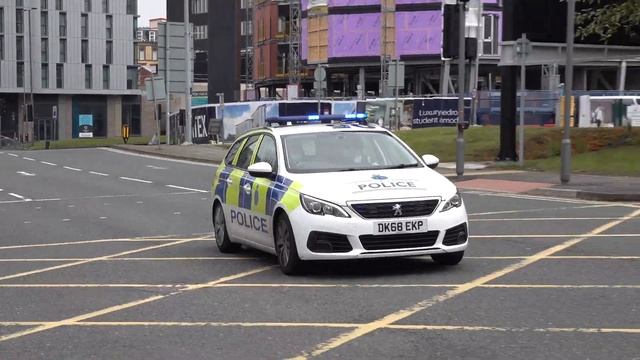 Merseyside Police / 2018 BMW 330D & X2 2018 Peugeot 308 Estate / Responding смотреть онлайн