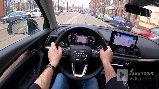 НОВАЯ АУДИ Q5 2021///ИНТЕРЬЕР/ЭКСТЕРЬЕР/В ДВИЖЕНИИ(2.0 204л.с.)ТЕСТ ДРАЙВ///NEW AUDI Q5///TEST DRIV смотреть онлайн