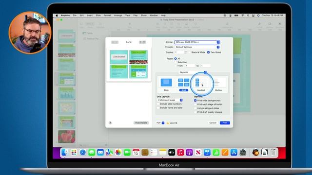 Learn about the different print options for presentations in Keynote on the Mac смотреть онлайн