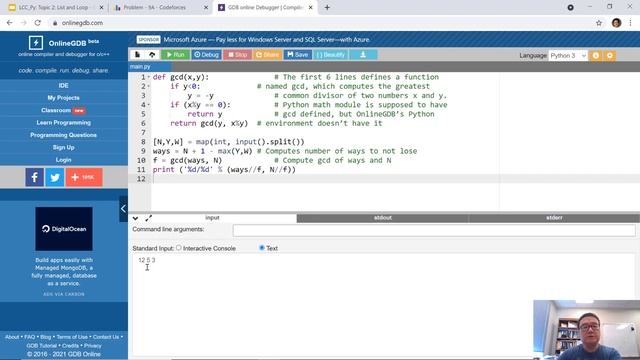 LCC Topic 2: Video 4: Example 1, Part c смотреть онлайн