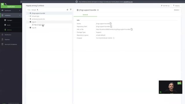 How permissions are managed on virtual repositories in JFrog Artifactory? смотреть онлайн
