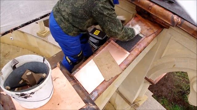 покрытие наклонного парапета смотреть онлайн